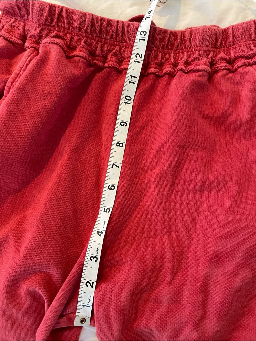 Free People Red Elastic Waist Jogger - Picture 4 of 13